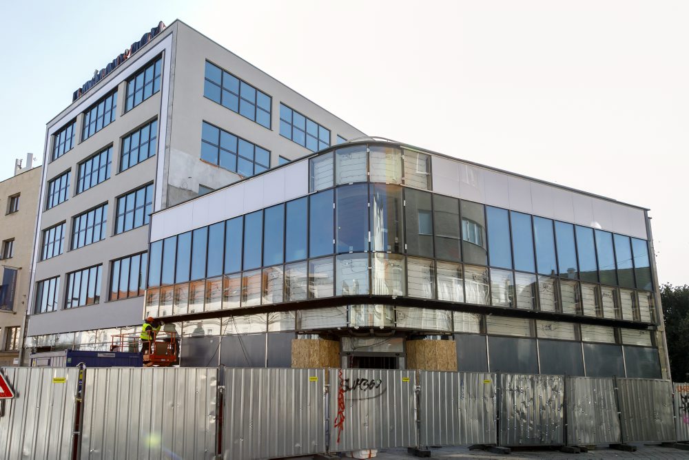 Rekonštrukcia budovy Obchodného domu Alizé, budúci Európsky dom  