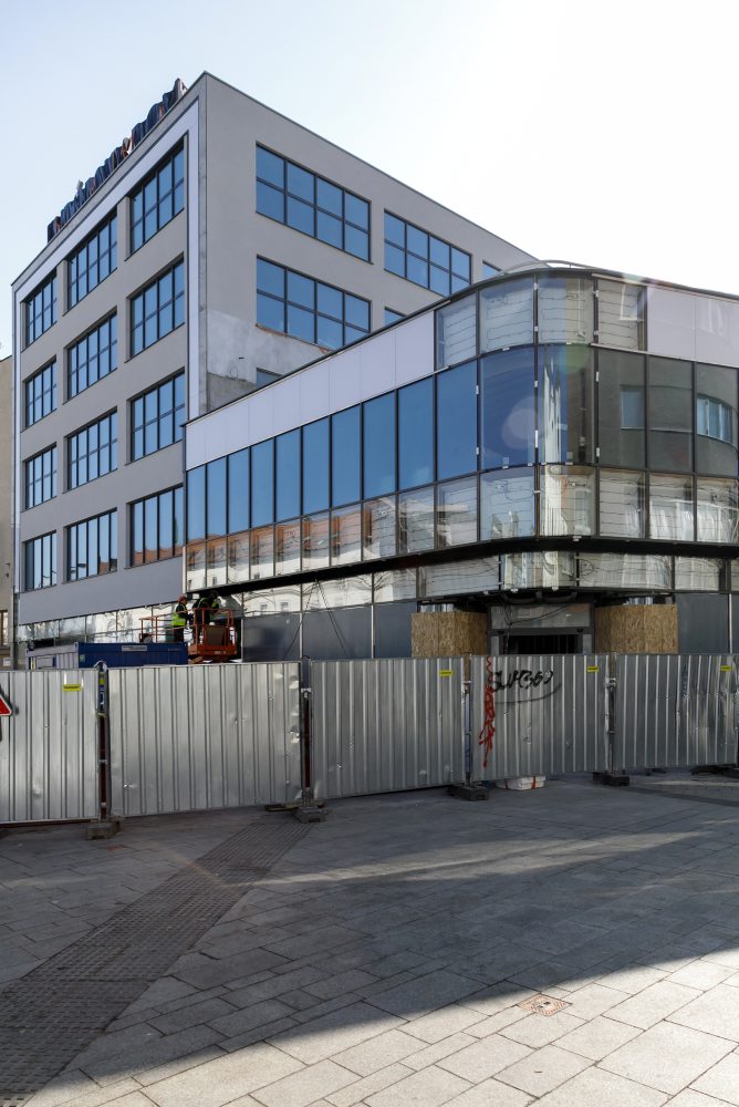 Rekonštrukcia budovy Obchodného domu Alizé, budúci Európsky dom  