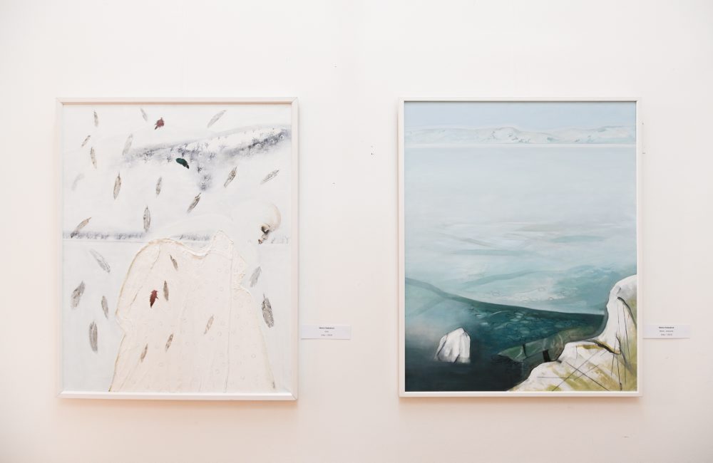 Výstava výtvarníčok v Mestskej veži v Trenčíne