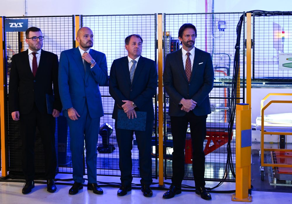 Spustenie automatizovanej linky na plnenie munície 155 mm