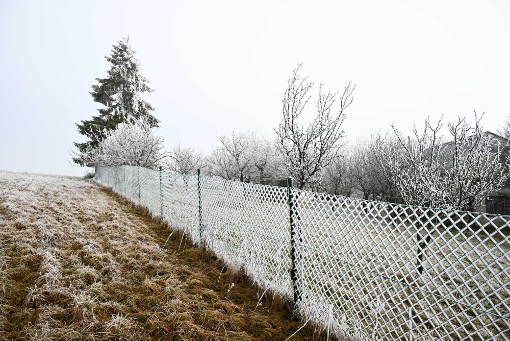 Mrazivý deň na kopaniciach