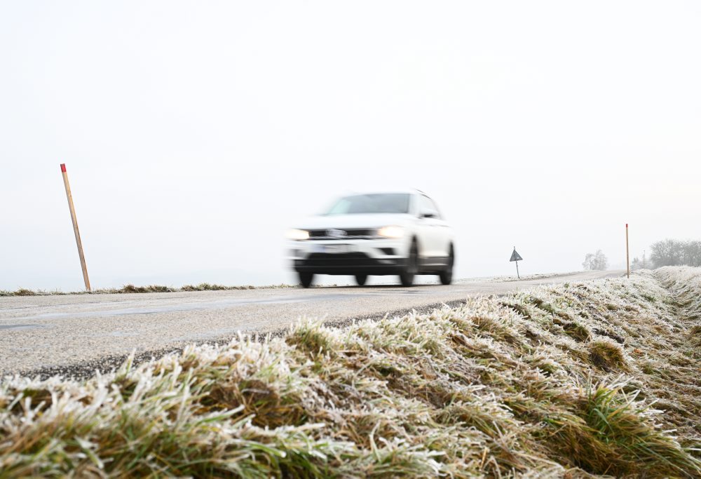 Mrazivý deň na kopaniciach