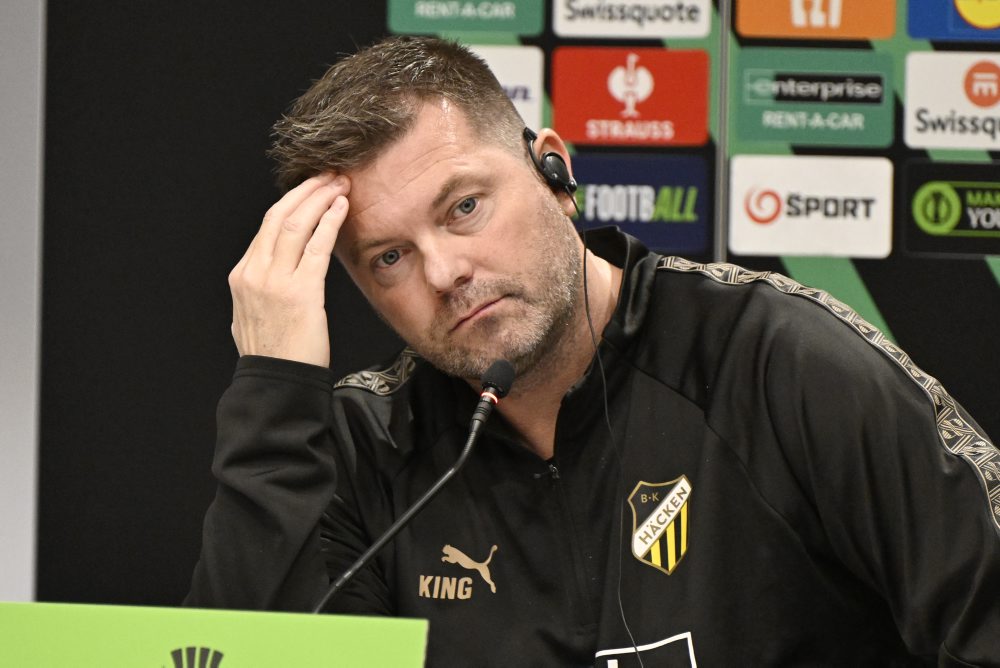 TK BK Häcken pred zápasom 6. kola ligovej fázy KL proti ŠK Slovan Bratislava 