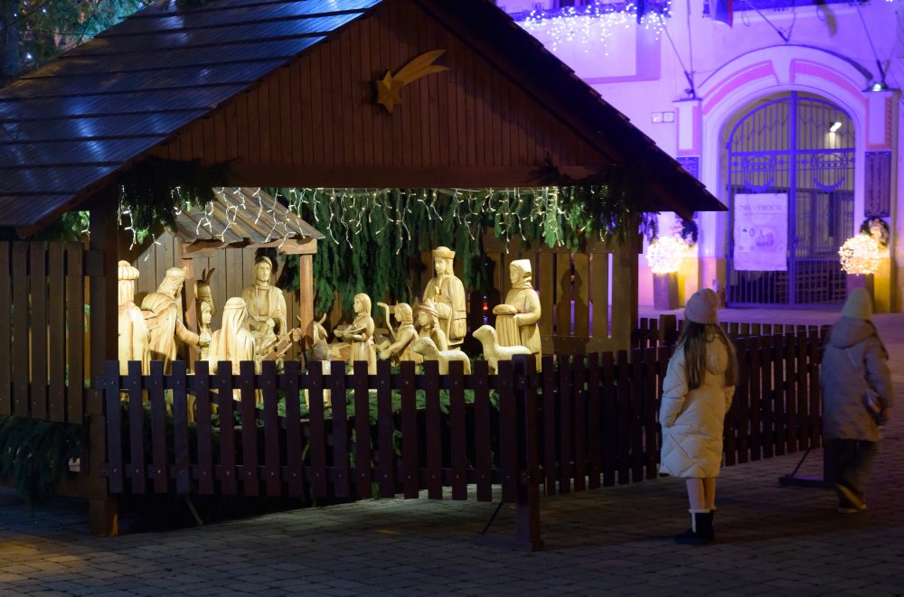 Vianočné mestečko v Topoľčanoch