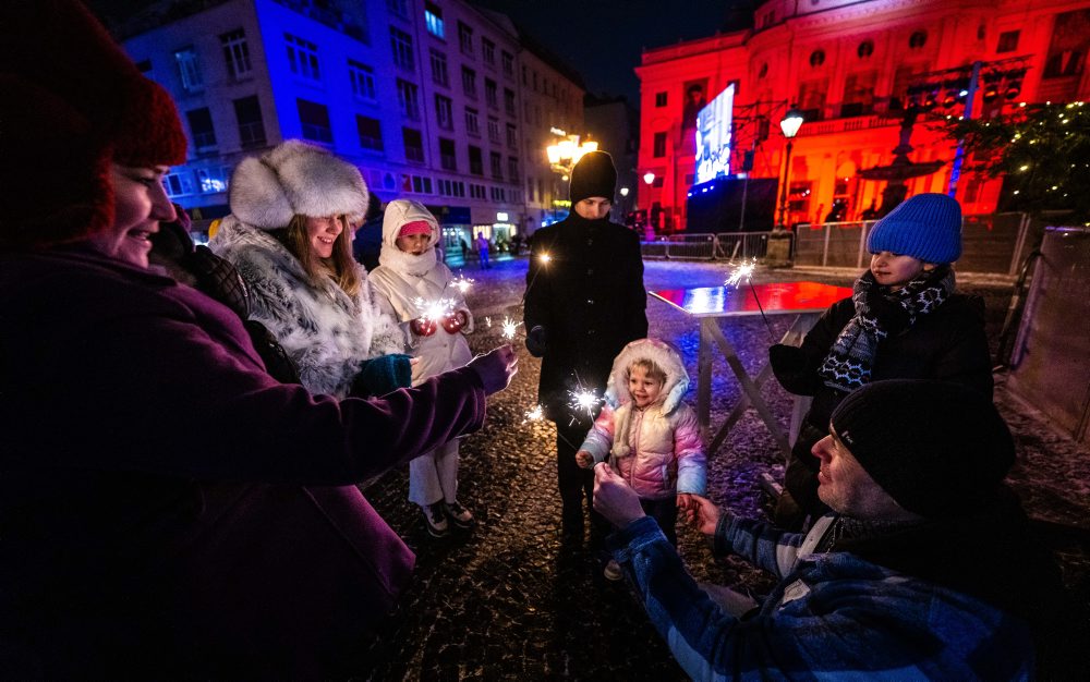 Oslavy Silvestra a Nového roka v Bratislave