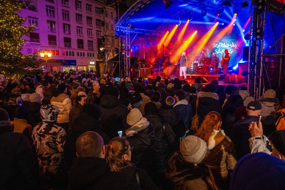 Oslavy Silvestra a Nového roka v Bratislave