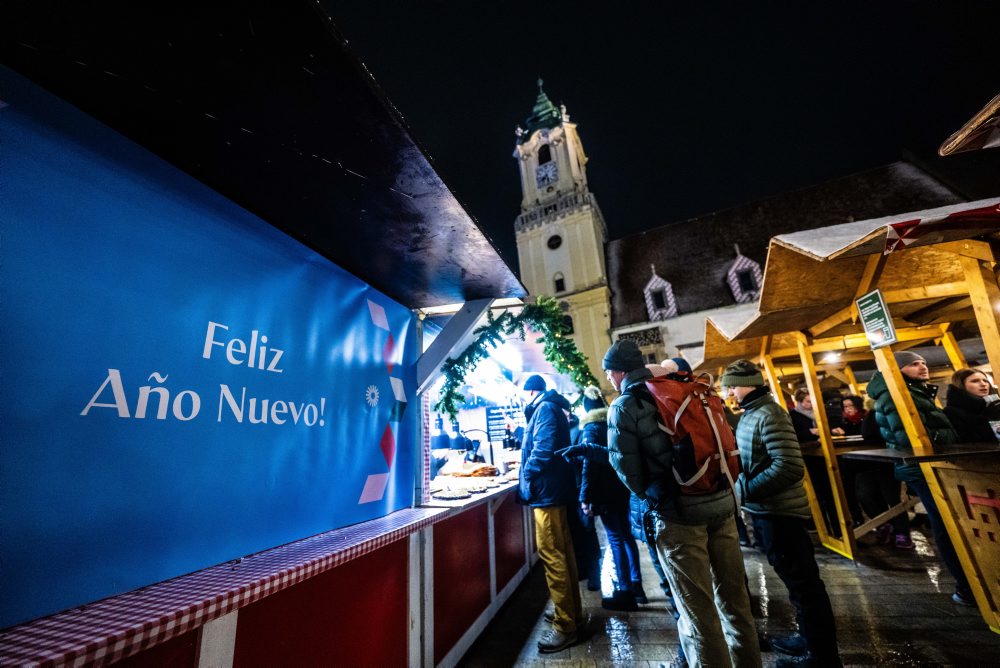 Oslavy Silvestra a Nového roka v Bratislave