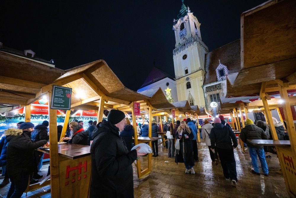 Oslavy Silvestra a Nového roka v Bratislave