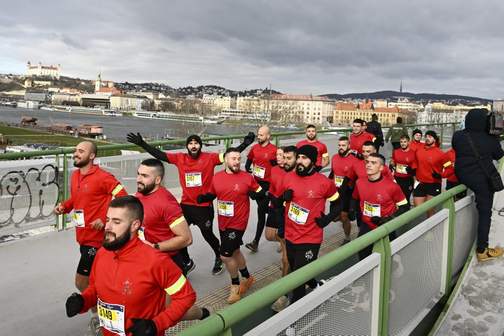 34. ročník Silvestrovského behu cez mosty v Bratislave 