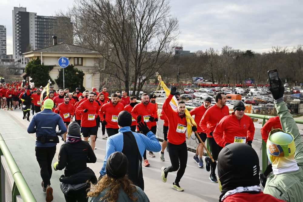 34. ročník Silvestrovského behu cez mosty v Bratislave 