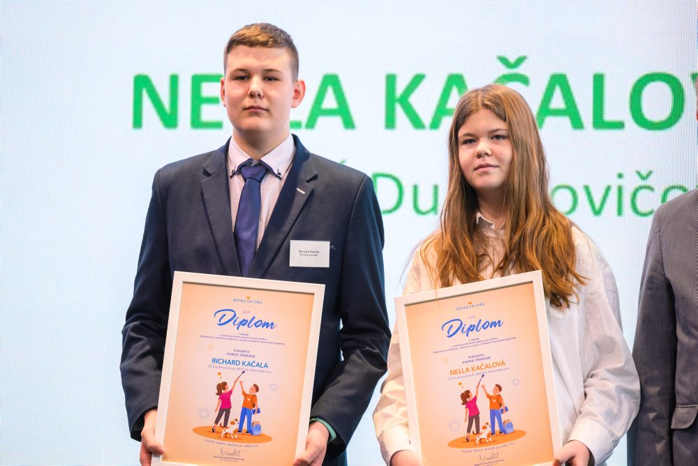  Vyhlásenie výsledkov projektu Detský čin roka 2025