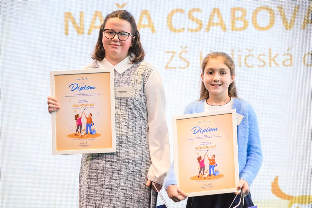  Vyhlásenie výsledkov projektu Detský čin roka 2025