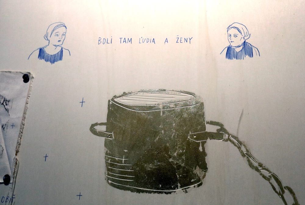 Expozícia novej interaktívnej výstavy Múzeum hodnôt - Obrazová správa o Slovensku v Pretóriu Stredoslovenskej galérie v Banskej Bystrici 