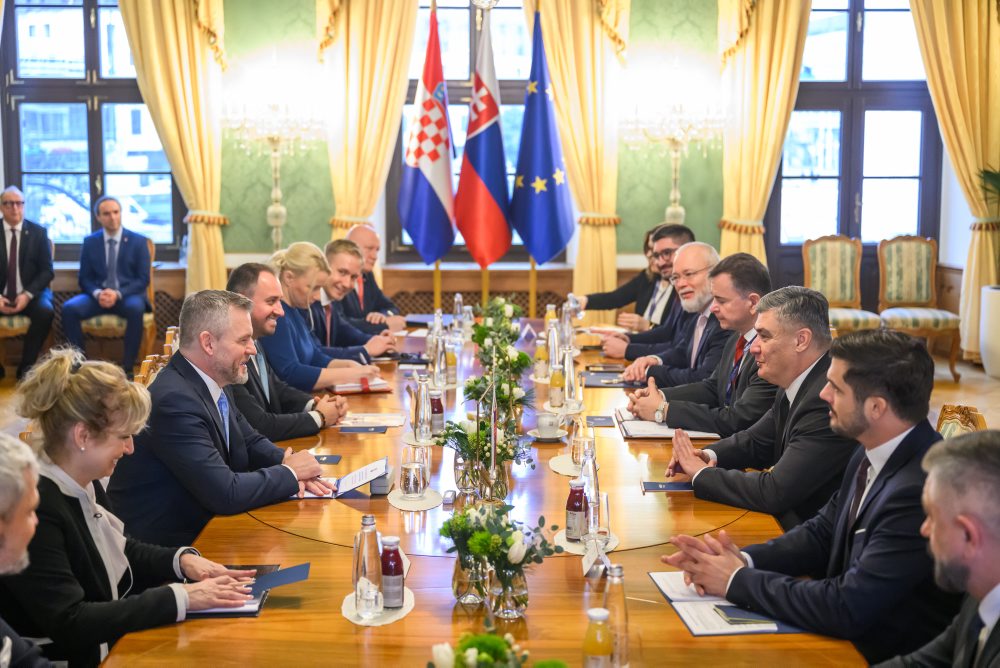 Návšteva prezidenta Chorvátskej republiky Z. Milanoviča v SR