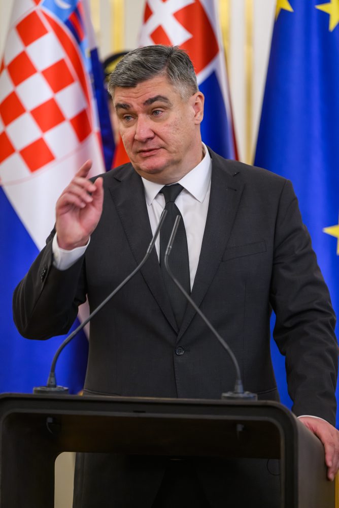 Návšteva prezidenta Chorvátskej republiky Z. Milanoviča v SR