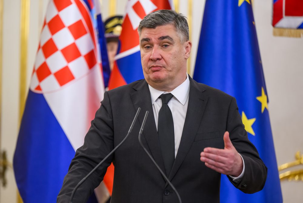 Návšteva prezidenta Chorvátskej republiky Z. Milanoviča v SR