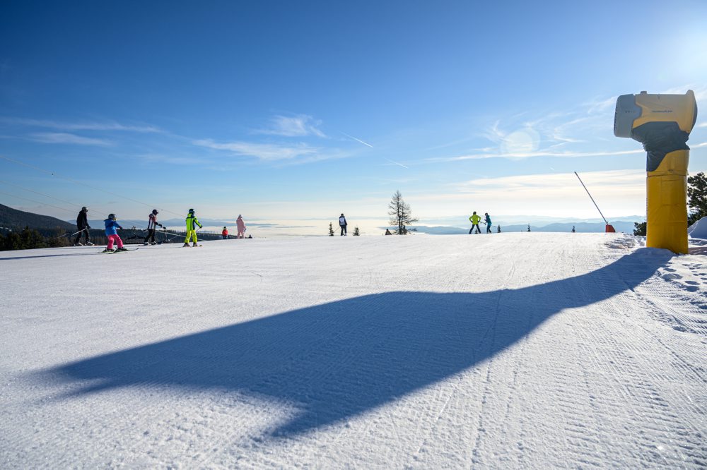 Lyžovanie na Štrbskom plese 