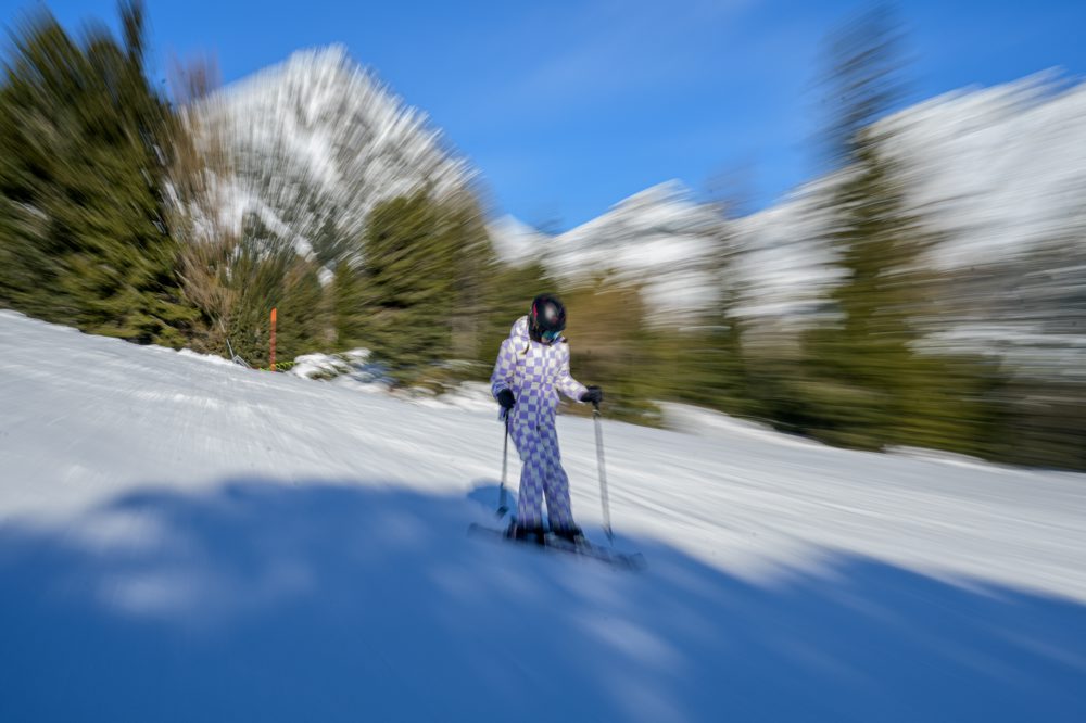 Lyžovanie na Štrbskom plese 