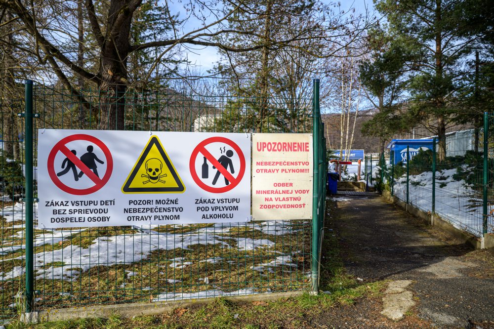 Minerálny prameň Salvator v Lipovciach 