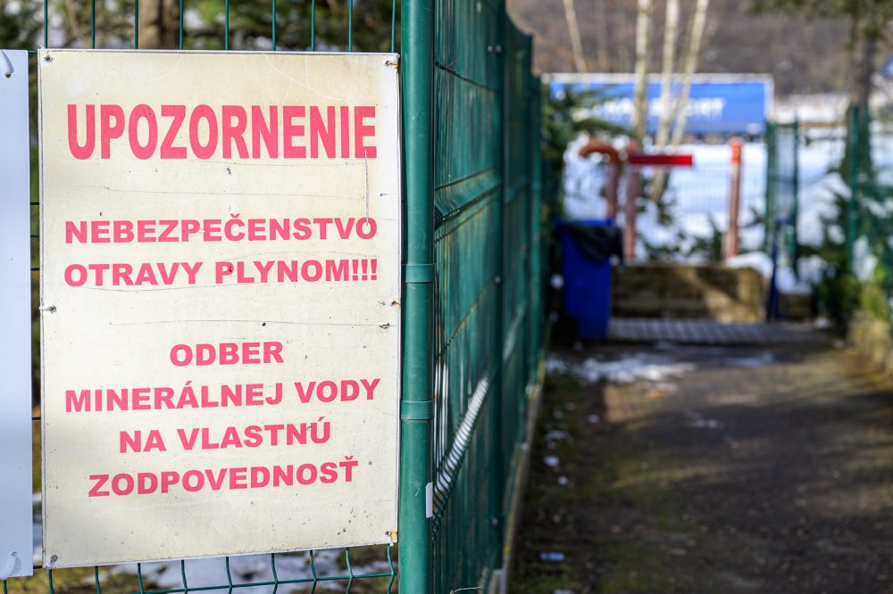 Minerálny prameň Salvator v Lipovciach 