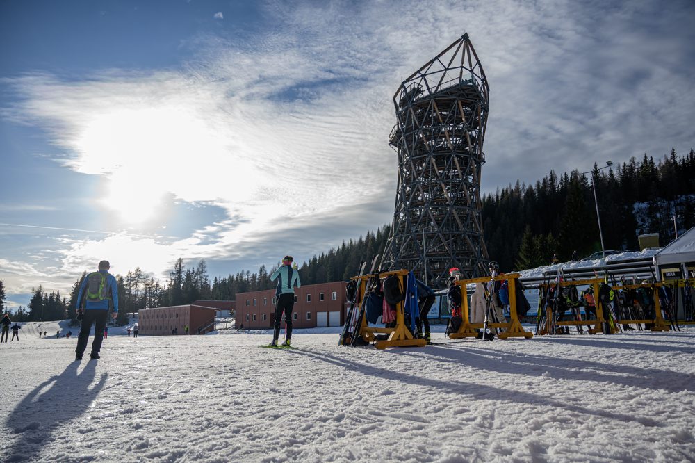 Bežkovanie na Štrbskom Plese 