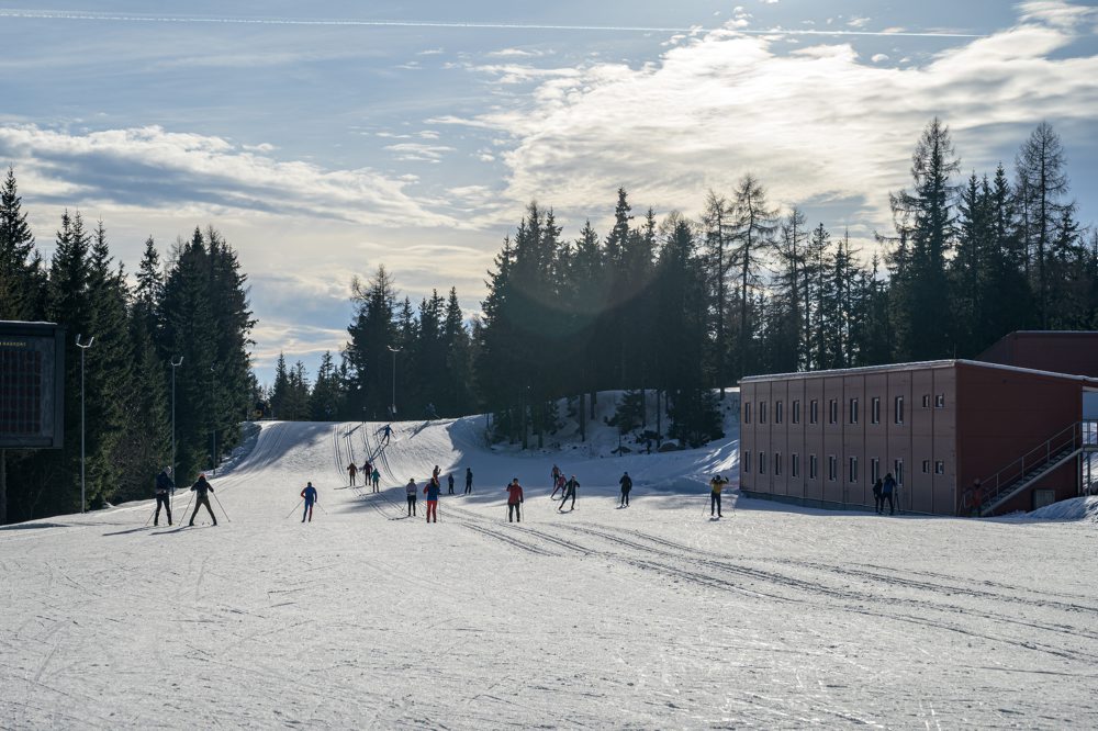 Bežkovanie na Štrbskom Plese 