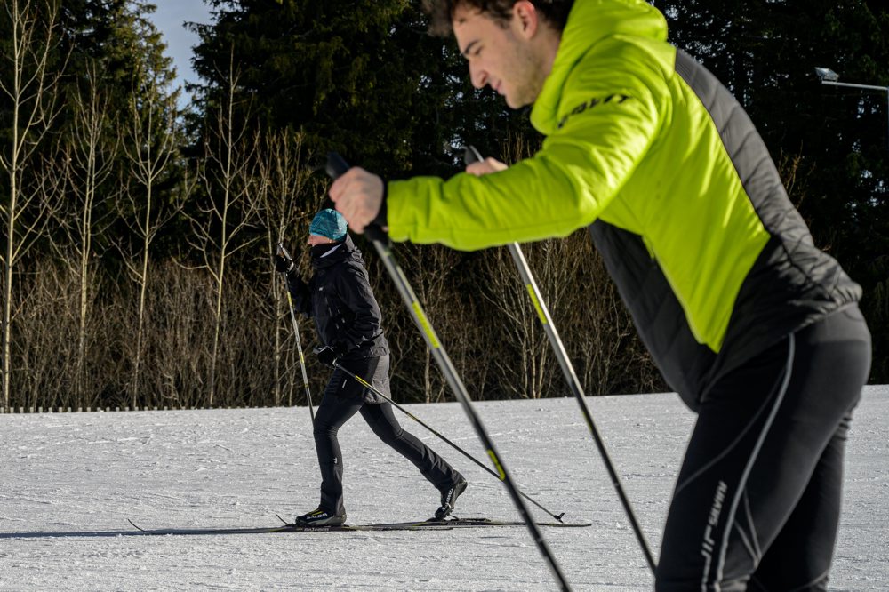 Bežkovanie na Štrbskom Plese 