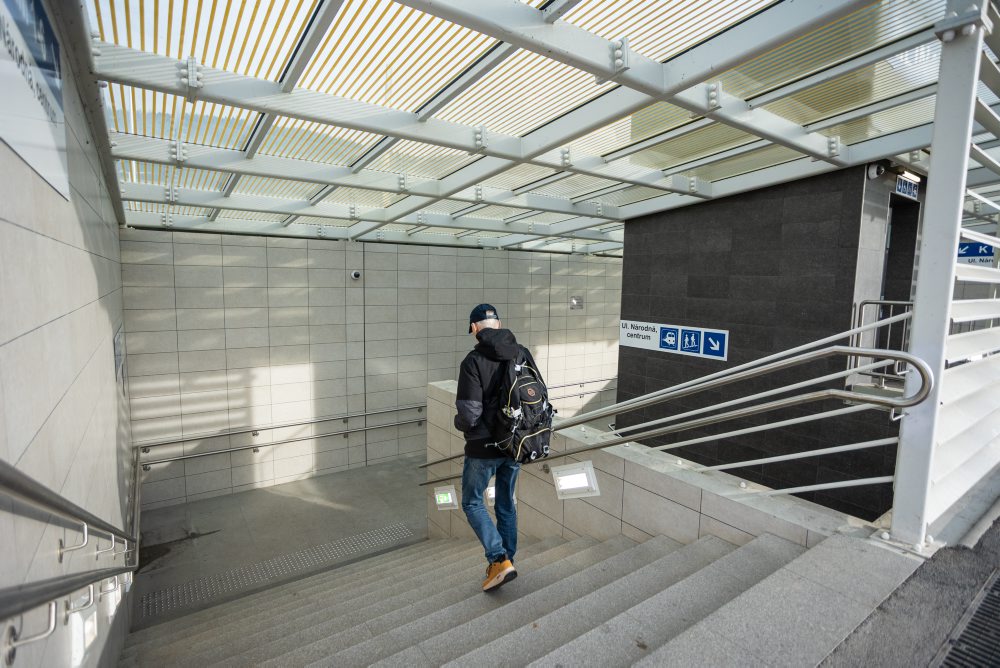 Zrekonštruovaná železničná stanica v Žiline