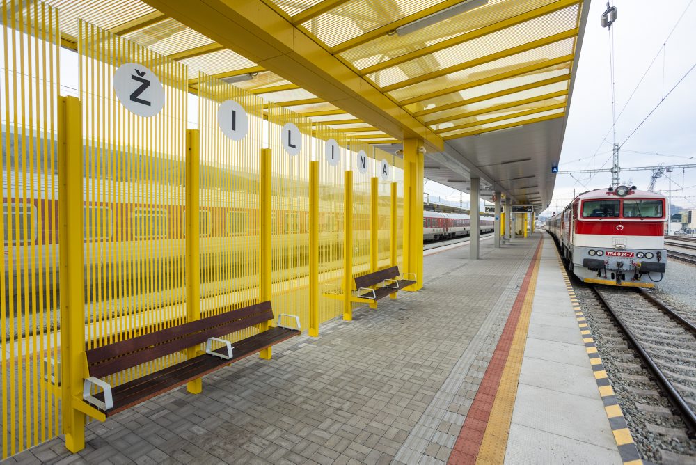 Zrekonštruovaná železničná stanica v Žiline