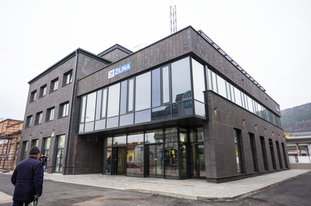 Zrekonštruovaná železničná stanica v Žiline