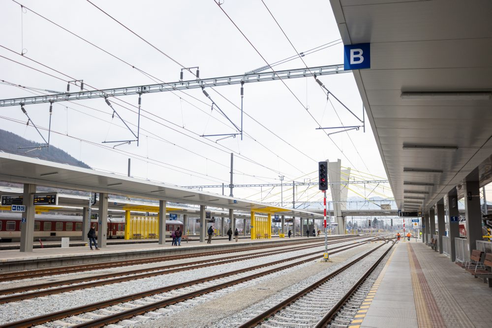 Zrekonštruovaná železničná stanica v Žiline