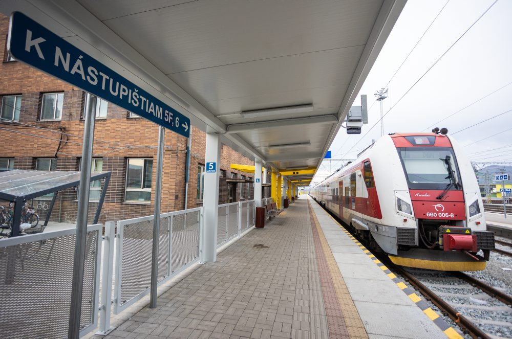 Zrekonštruovaná železničná stanica v Žiline