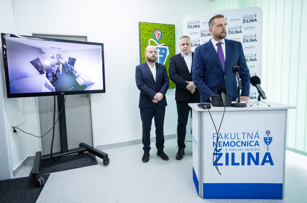 TK Fakultnej nemocnice s poliklinikou Žilina a Nadácie Kia Slovakia za účasti ministra zdravotníctva SR Kamila Šaška k pokračovaniu projektov z plánu obnovy na FNsP Žilina