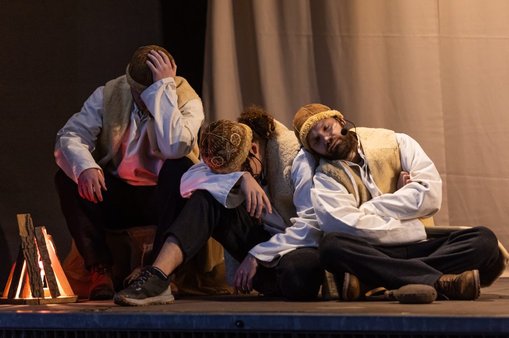 Živý Betlehem na Námestí SNP v Rajci