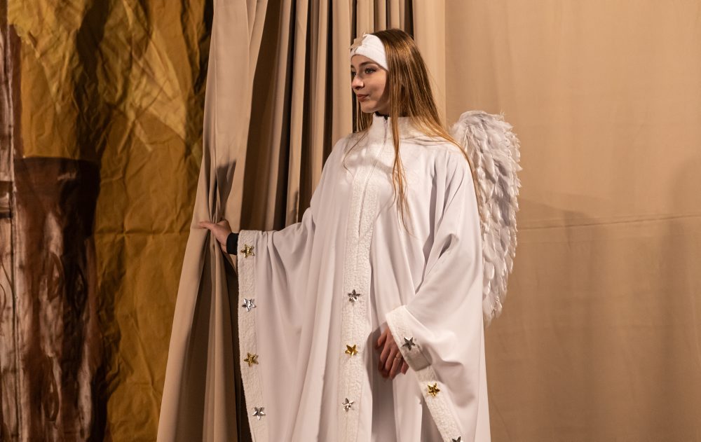 Živý Betlehem na Námestí SNP v Rajci