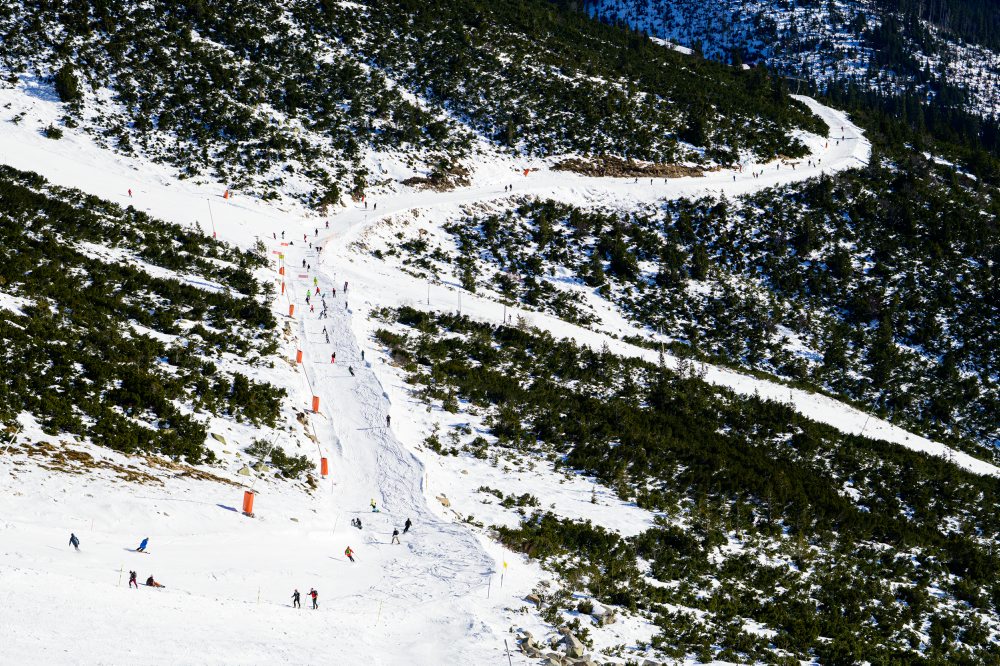 Zimná lyžovačka v Jasnej 