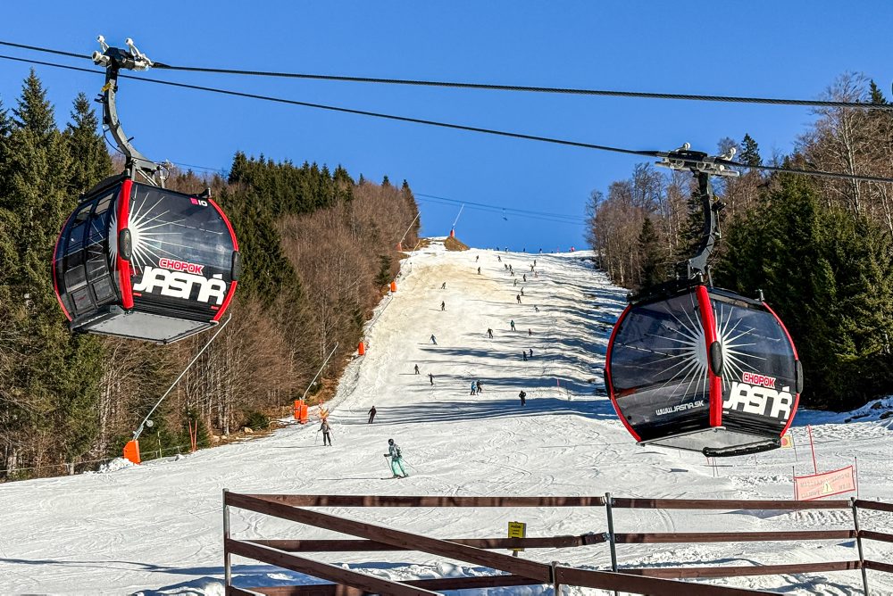 Zimná lyžovačka v Jasnej 
