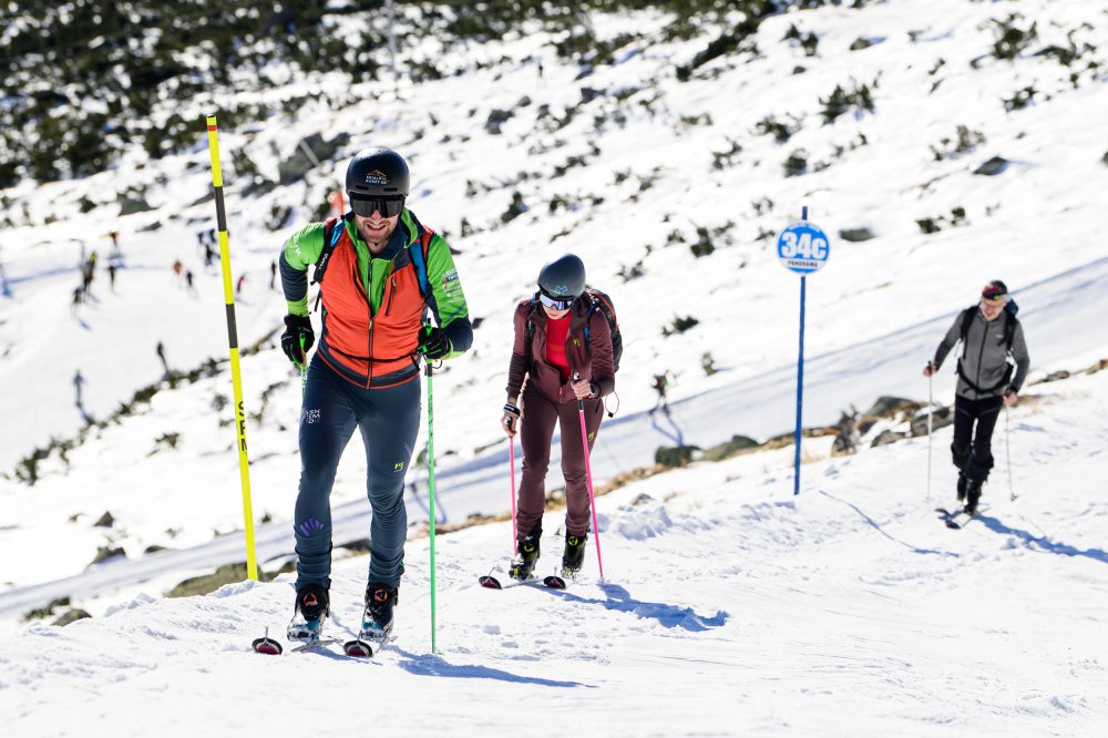 Slovenský reprezentant v skialpinizme Jakub Šiarnik trénuje v Jasnej 