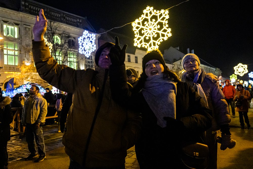 Oslavy Silvestra a Nového roka v Košiciach