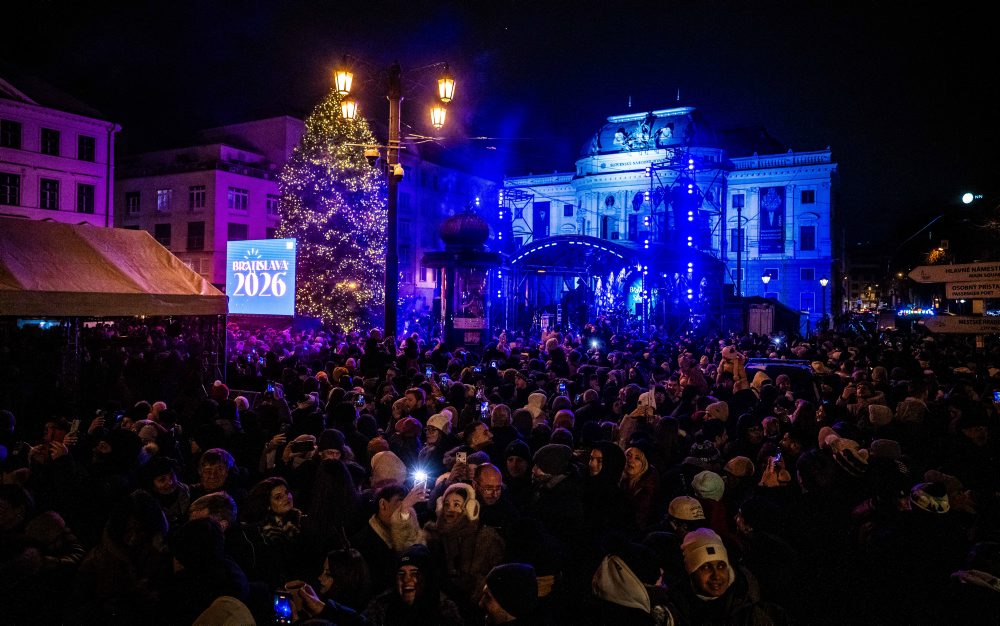 Oslavy Nového roka v Bratislave
