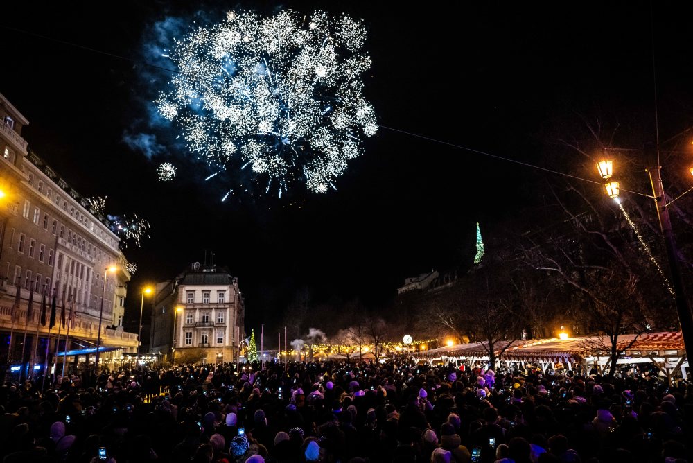 Oslavy Nového roka v Bratislave
