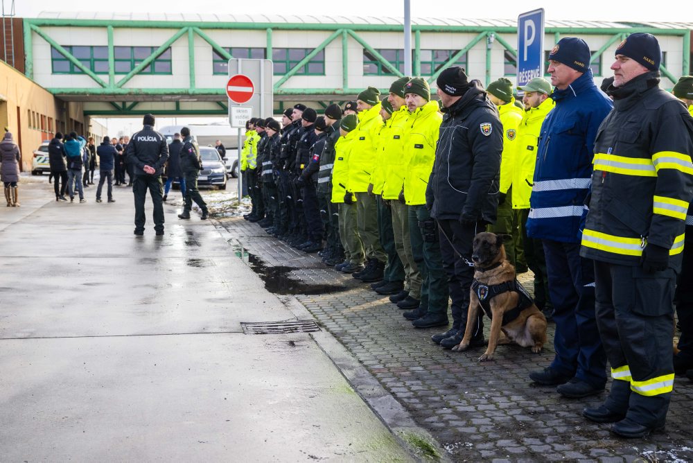 Brífing ministra vnútra M. Šutaja Eštoka  a ministra vnútra Bavorska Joachima Herrmanna