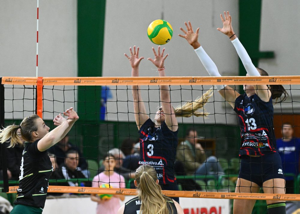 VOLEJBAL: Extraliga ženy - VK Nové Mesto nad Váhom a Kooperatíva Slávia EUBA