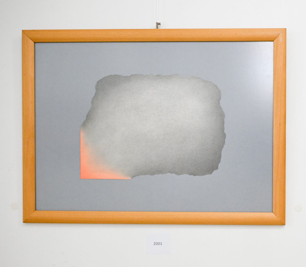 Výtvarník Dušan Nágel vystavuje diela v Novom Meste nad Váhom