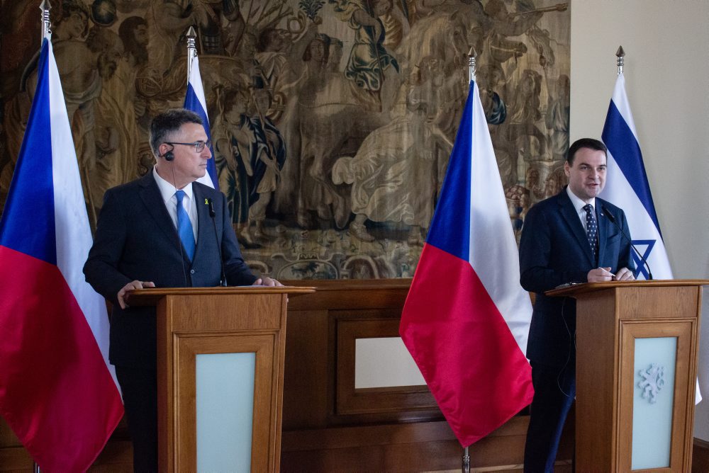 Šéf izraelskej diplomacie v ČR