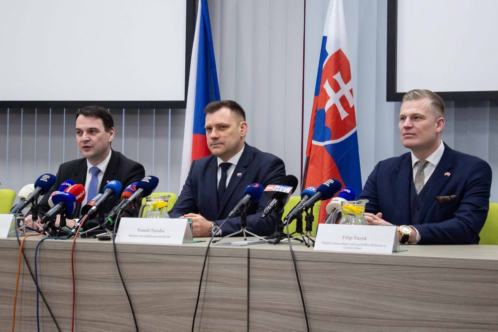 Slovenský minister životného prostredia Tomáš Taraba v Česku