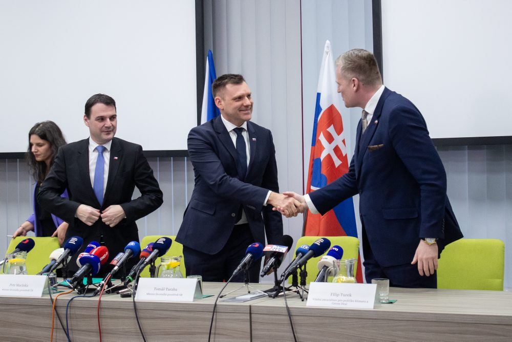 Slovenský minister životného prostredia Tomáš Taraba v Česku