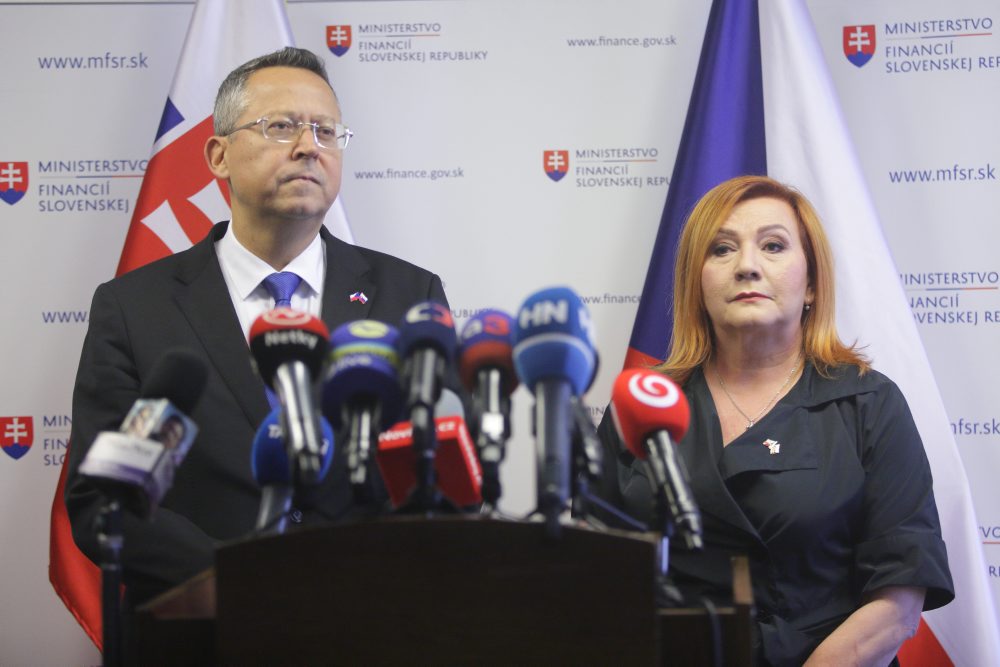 Stretnutie ministrov financií SR a ČR 
