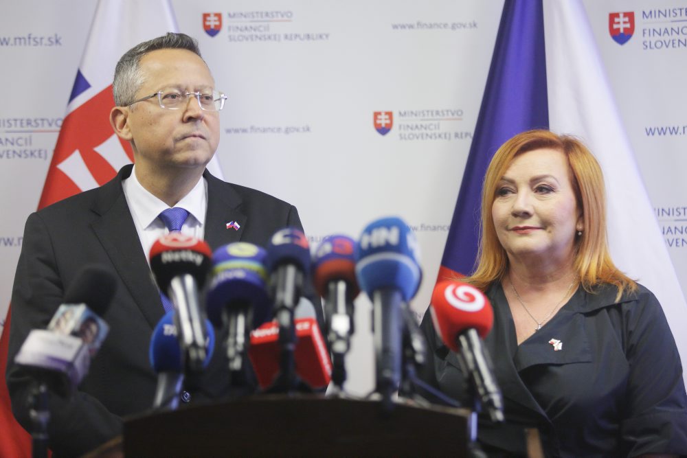 Stretnutie ministrov financií SR a ČR 