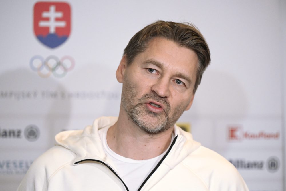 Zraz slovenskej hokejovej reprezentácie v Bratislave 